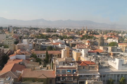 Вид на турецкую часть Никосии