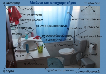 Греческий словарь в картинках. Ванная и туалет Греческий словарь в картинках. Ванная и туалет