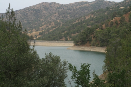 Водохранилище Помос на Кипре
