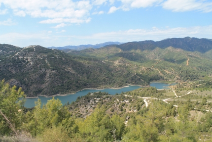 Водохранилище Армину на Кипре